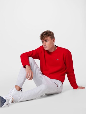 Tommy Jeans Sweatshirt i rød