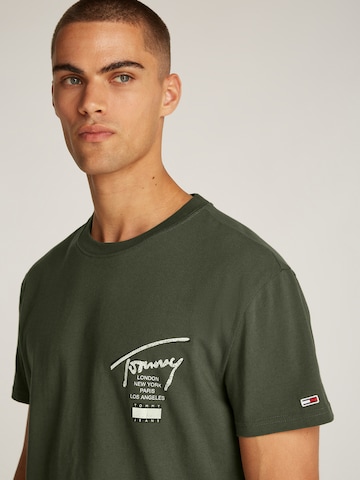 Tommy Jeans Särk, värv roheline