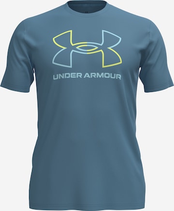 UNDER ARMOUR Performance Shirt 'Foundation' in Blue: front
