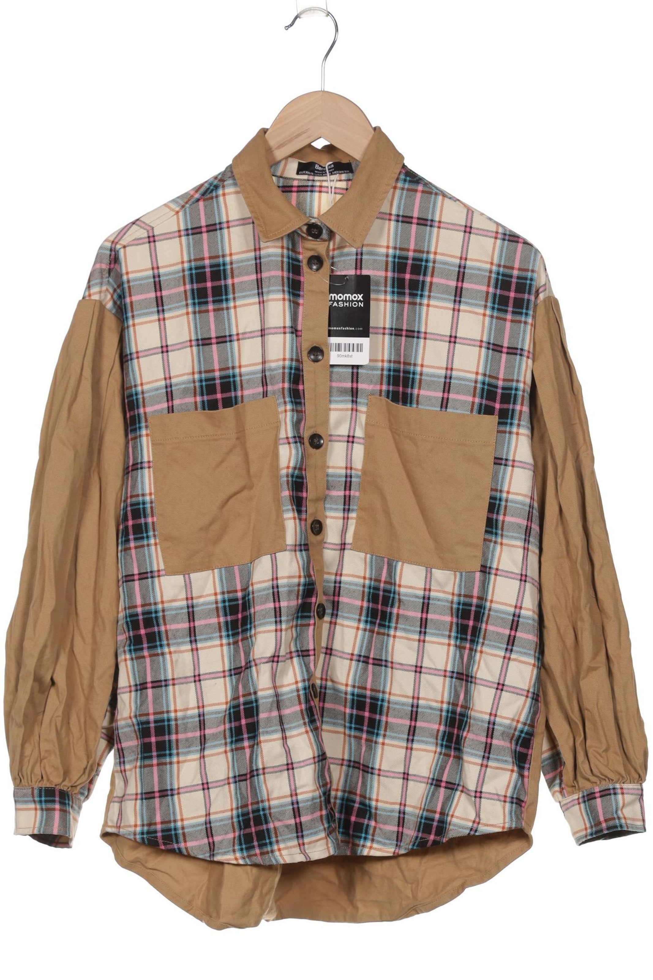 Bershka Blouse & Tunic in XS in Brown: front