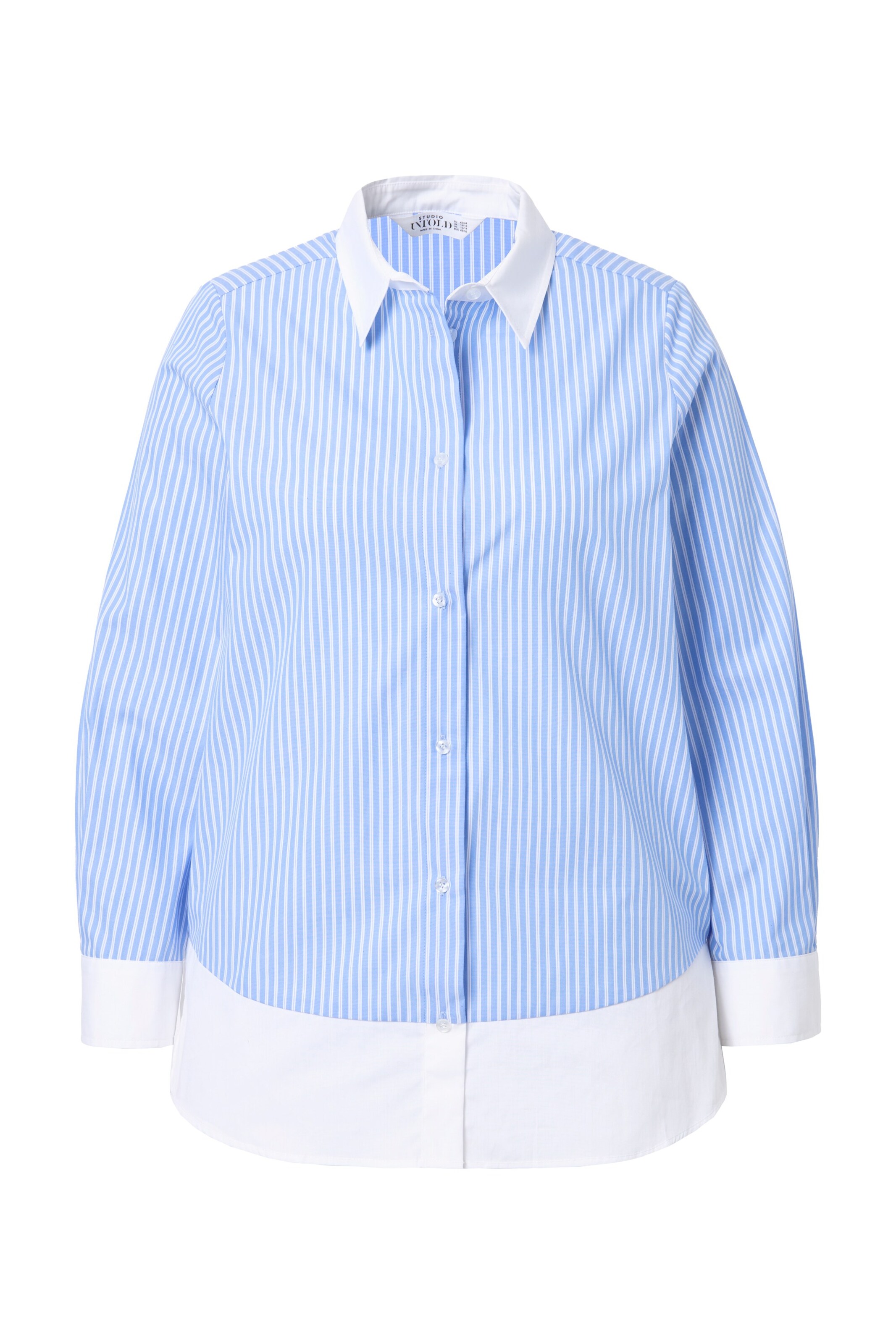 Chemisier Studio Untold en bleu : devant