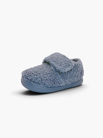 Pisamonas Hausschuh‌‌‌ in Blau: Vorderseite