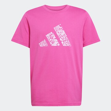 ADIDAS SPORTSWEAR Λειτουργικό μπλουζάκι σε ροζ: μπροστά