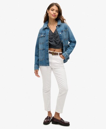 Superdry Blouse 'Vintage' in Blauw