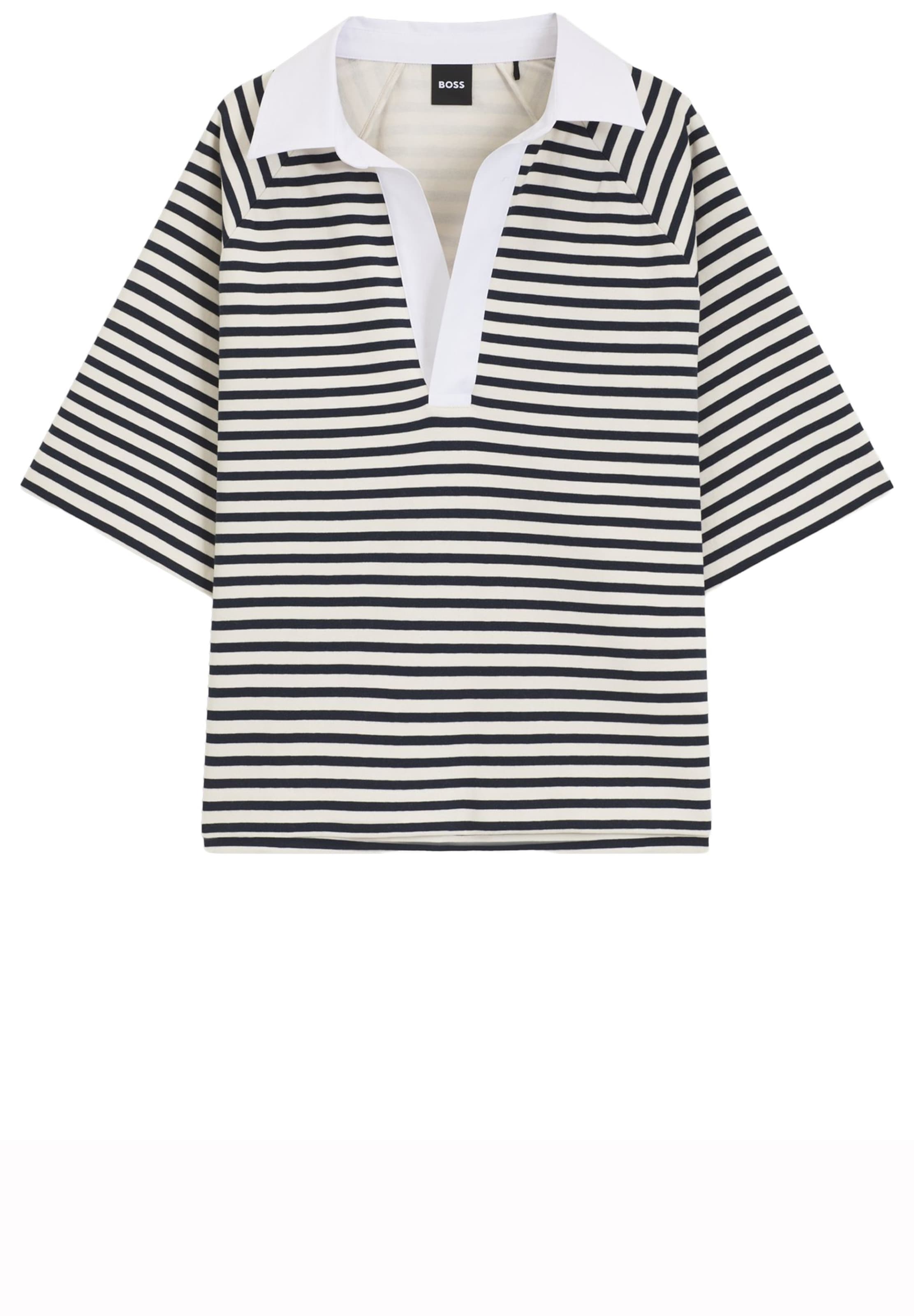 BOSS Shirt ' Essipa' in M in marine blue / White, Item view