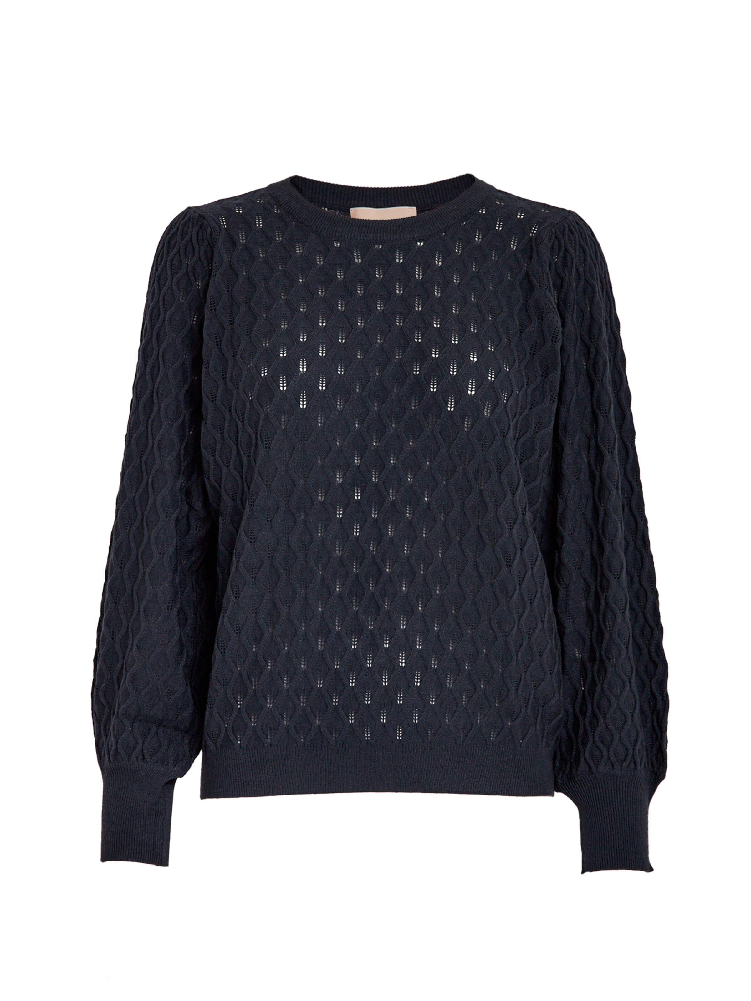 Peppercorn Top 'Rosalia' in Blue: front