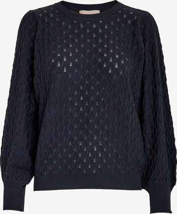 Peppercorn Top 'Rosalia' in Blue: front