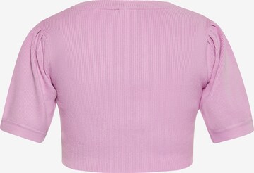 MYMO Knit Cardigan in Pink