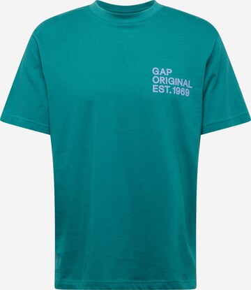 GAP Shirt in Groen: voorkant