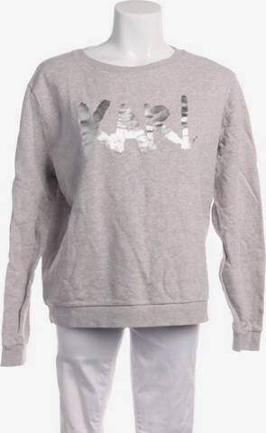 Karl Lagerfeld Sweatshirt / Sweatjacke L in Grau: predná strana