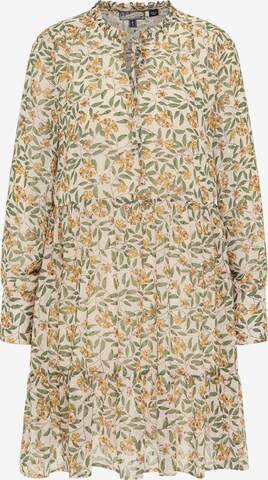 DreiMaster Vintage Shirt Dress in Beige: front