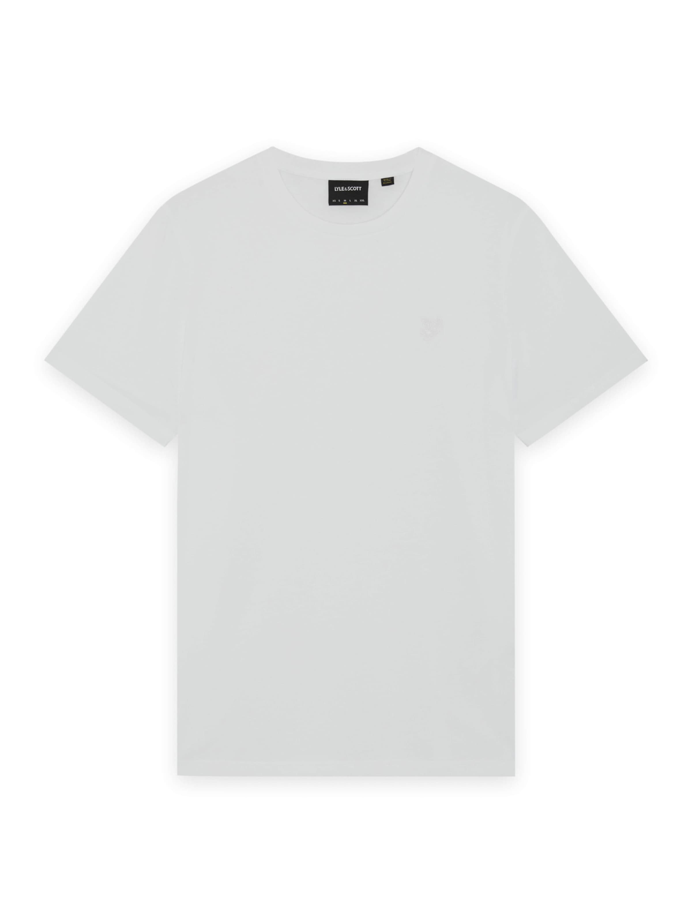 Lyle & Scott Shirt 'Superfine' in Wit: voorkant