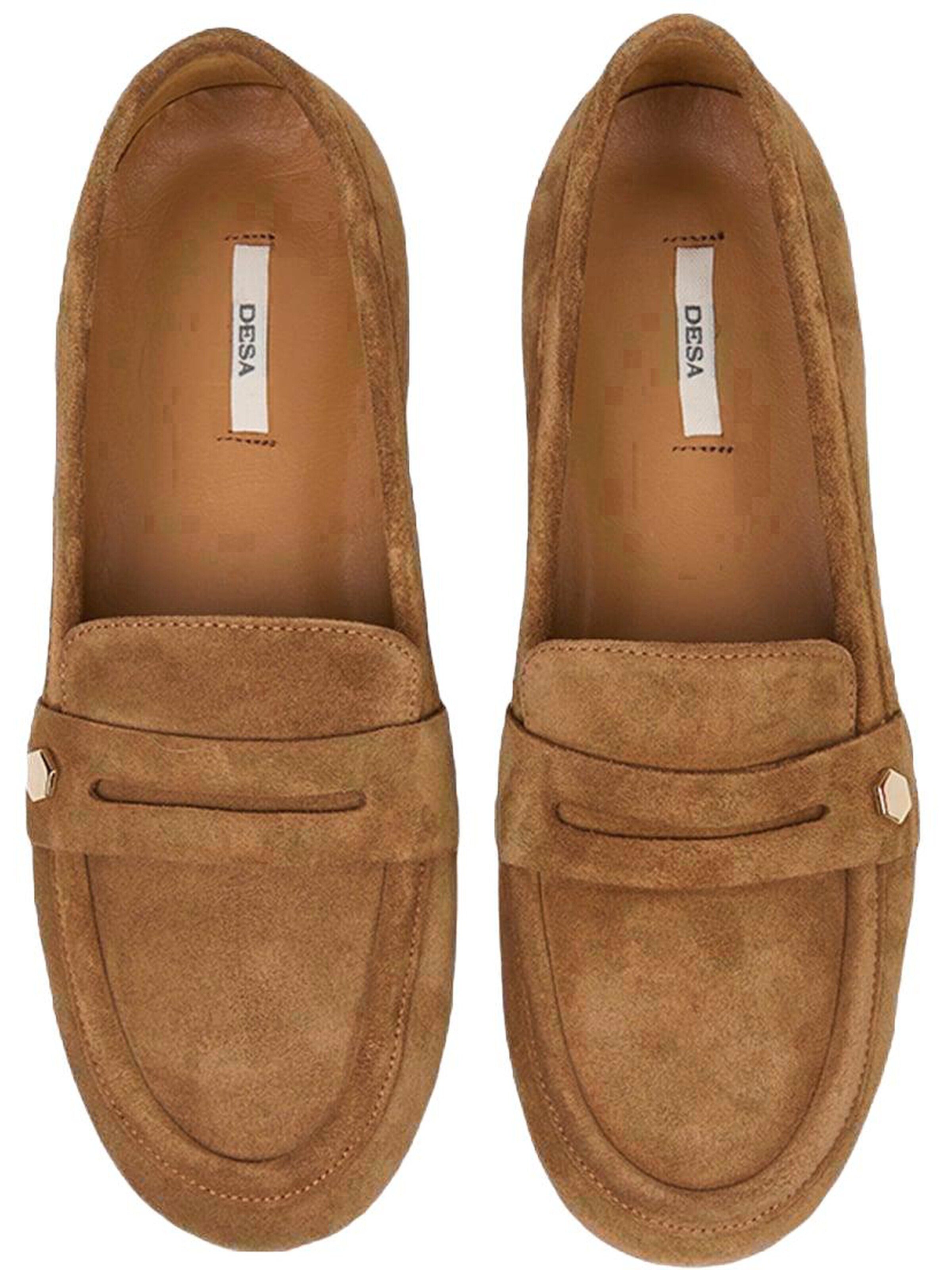 Desa Slip-ons 'Beleg' in Brown