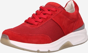 Sneaker bassa di GABOR in rosso: frontale