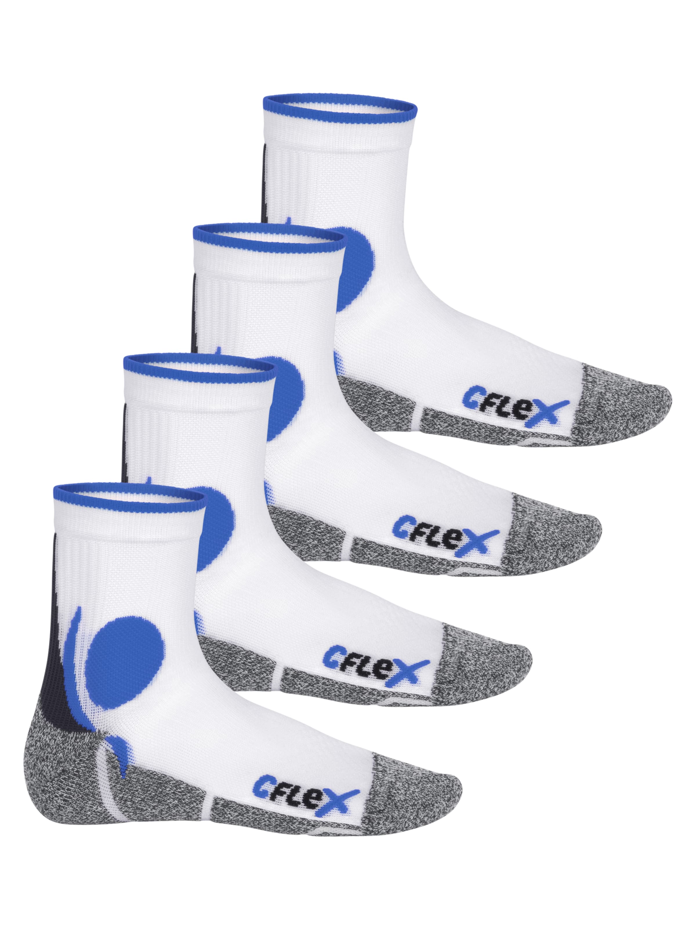 cflex Sportsocken‌ in Weiß: Vorderseite