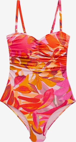 rožinė Next Maudymosi kostiumėlis: priekis