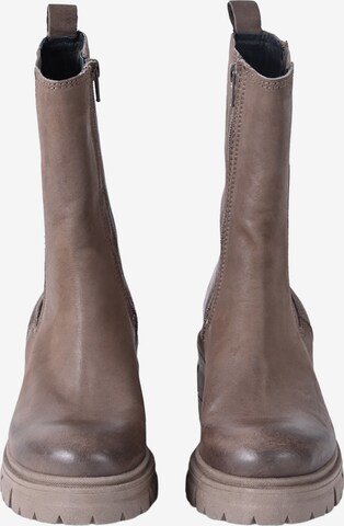 Apple of Eden Chelsea Boots 'Patricia' in Braun