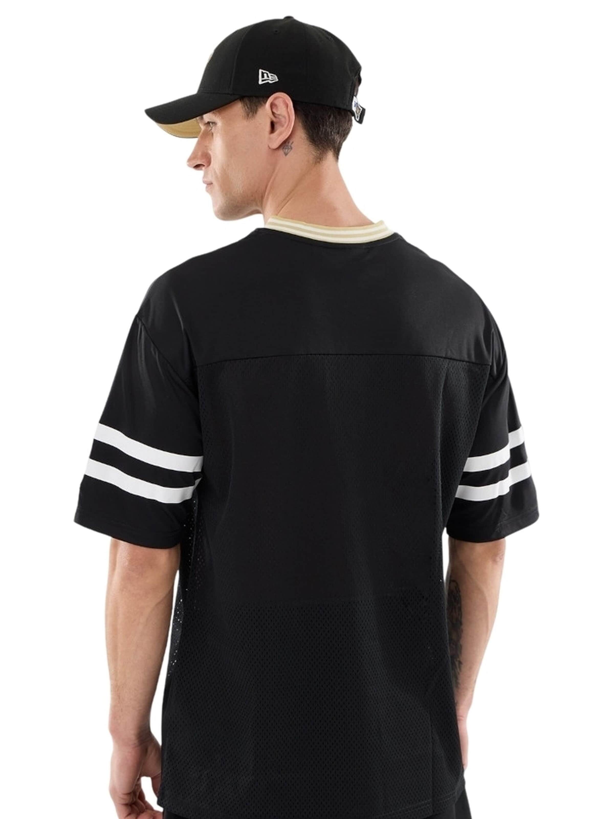 NEW ERAMajica 'Camiseta new era negra saints nos nfl mesh tee' - crna boja