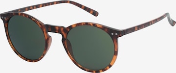JACK & JONES Okulary przeciwsłoneczne w kolorze brązowy: przód