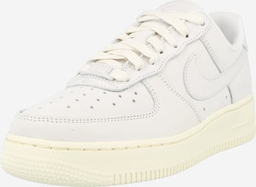 Nike Sportswear Platform trainers 'Air Force 1 '07 PRM' in White: front