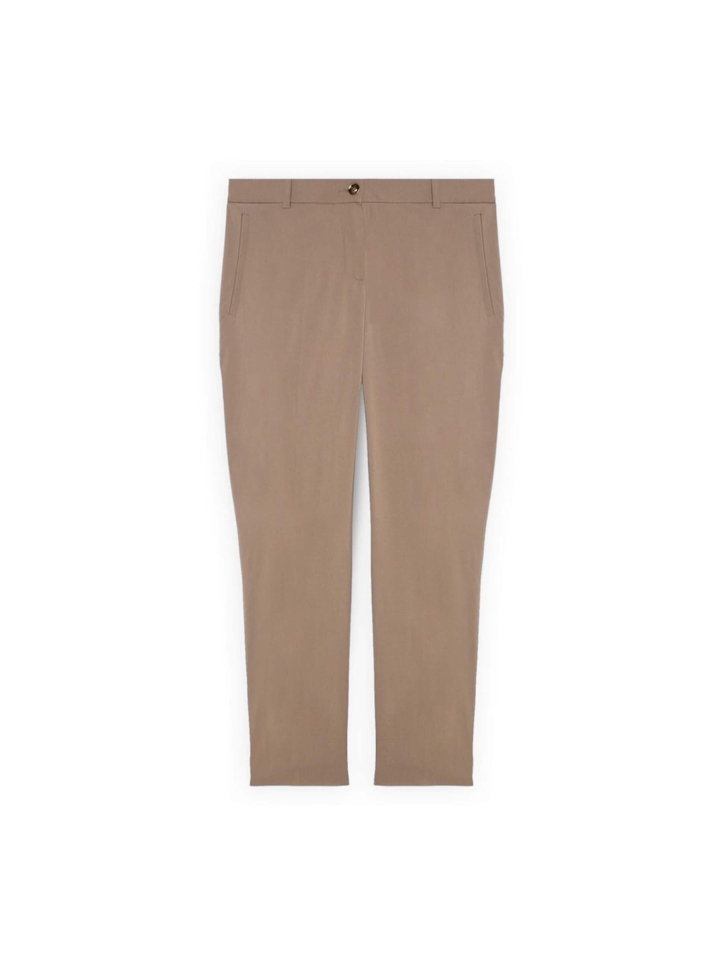 regular Pantaloni di Fiorella Rubino in beige: frontale