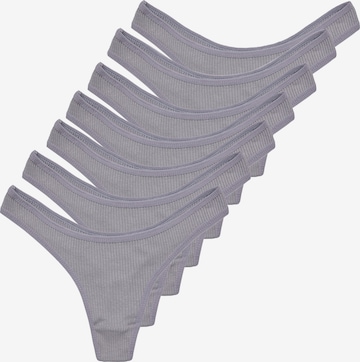 Tazzio Thong 'F902' in Grey: front