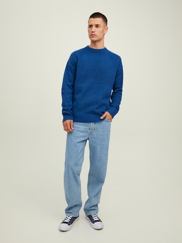 JACK & JONES Sweter 'Ollie' w kolorze niebieski