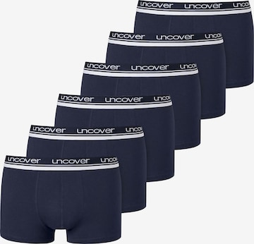 Boxer di uncover by SCHIESSER in blu: frontale