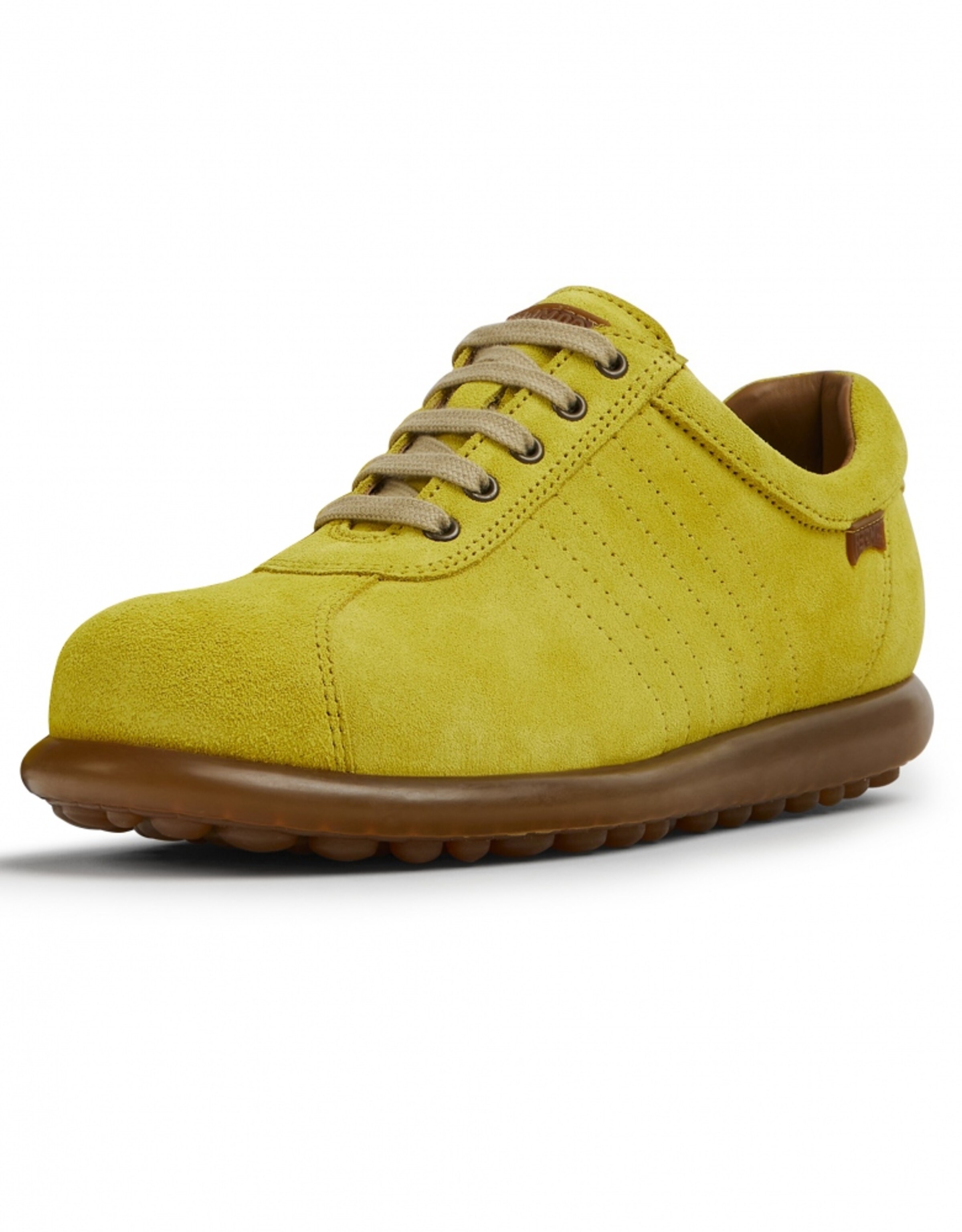 Scarpa stringata ' Pelotas Ariel ' di CAMPER in giallo: frontale
