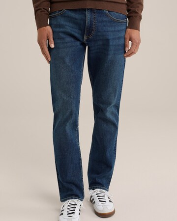 WE Fashion - regular Vaquero en azul: frente