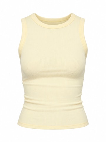 Ethiquet - Top em amarelo: frente