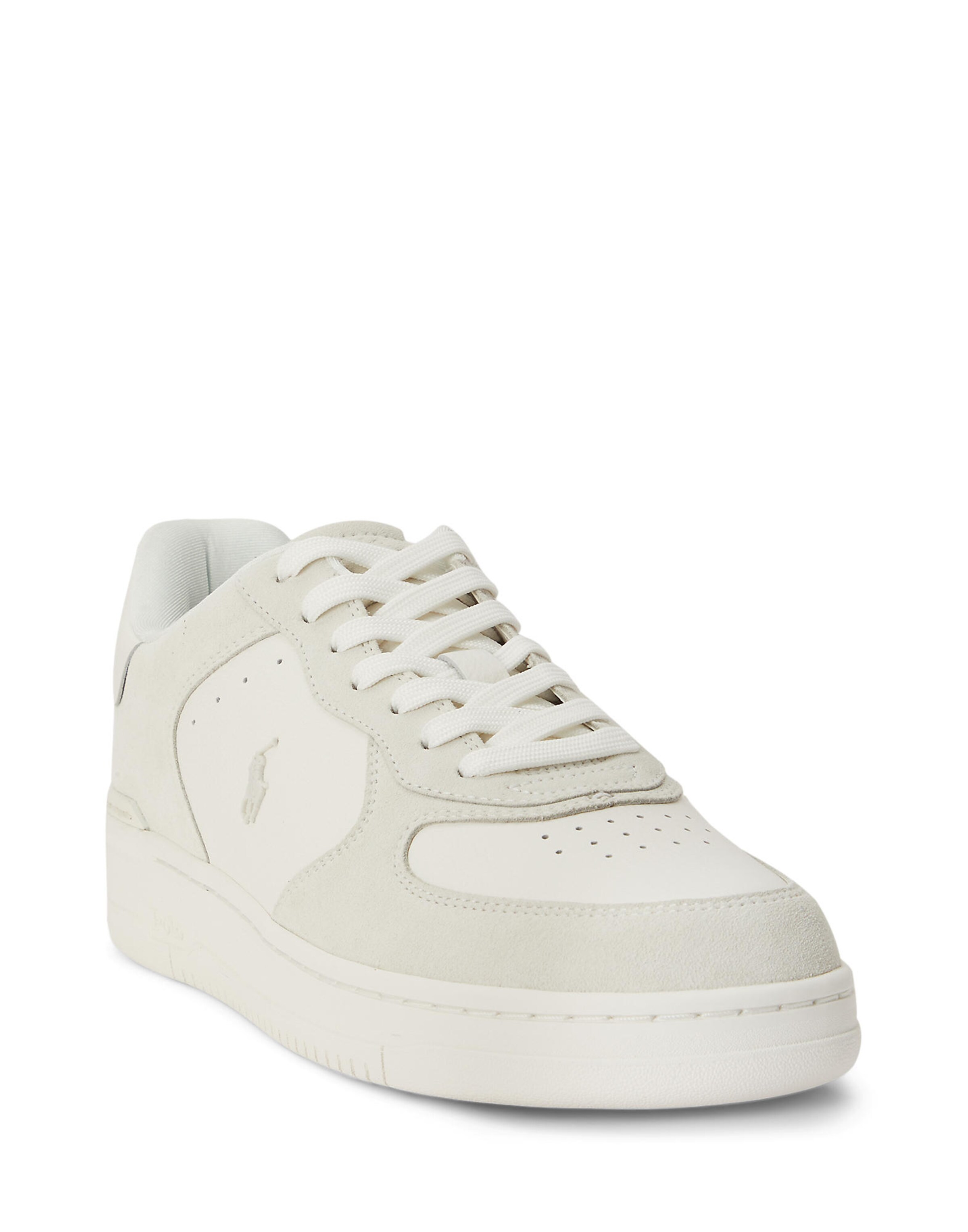Polo Ralph Lauren Sneaker low 'MASTERS CRT' i 36 i hvid / offwhite, Produktvisning