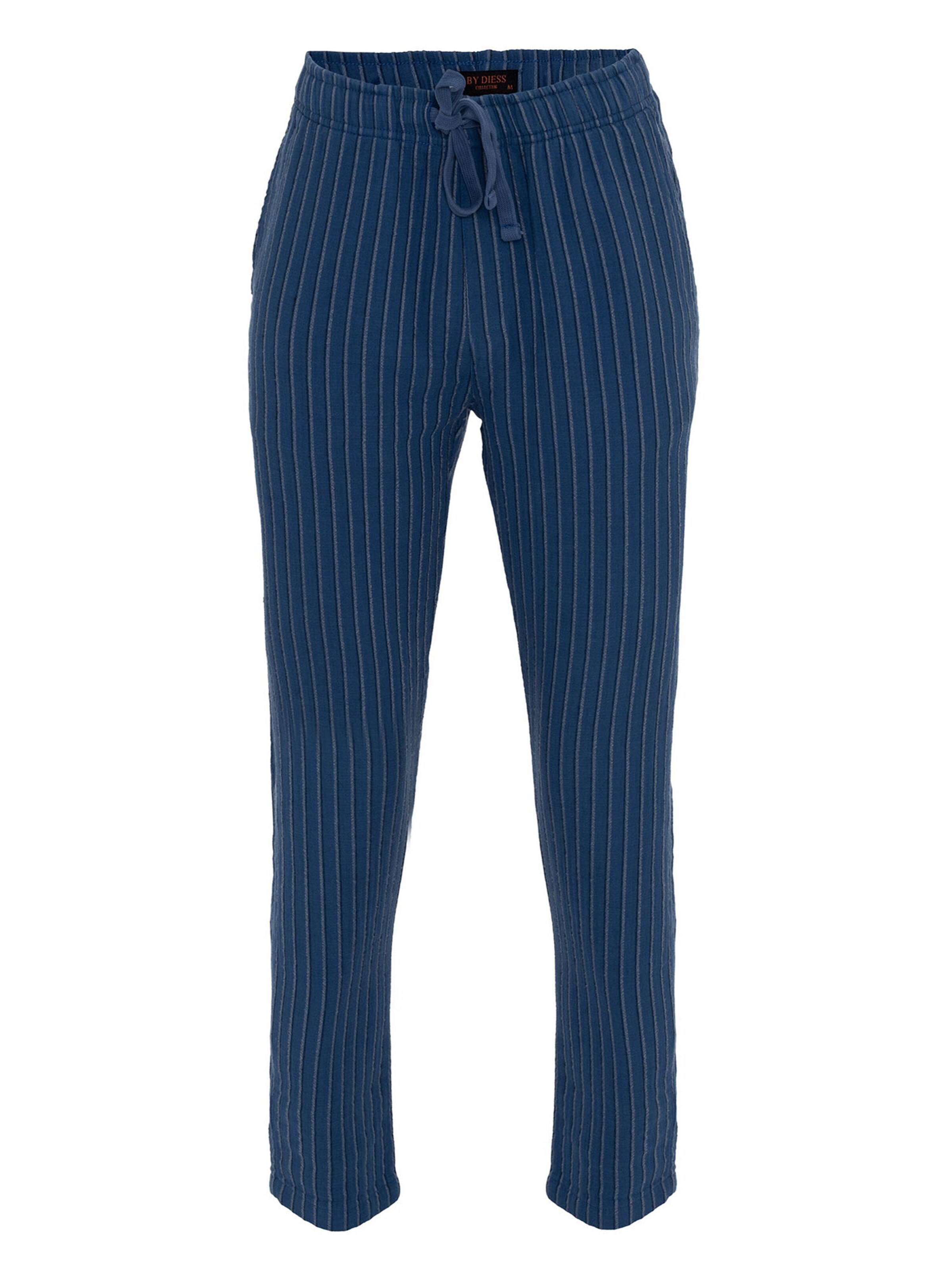 By Diess CollectionLoosefit Hlače - plava boja: prednji dio