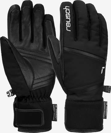 REUSCH Athletic Gloves 'Tessa STORMBLOXX™' in Black: front