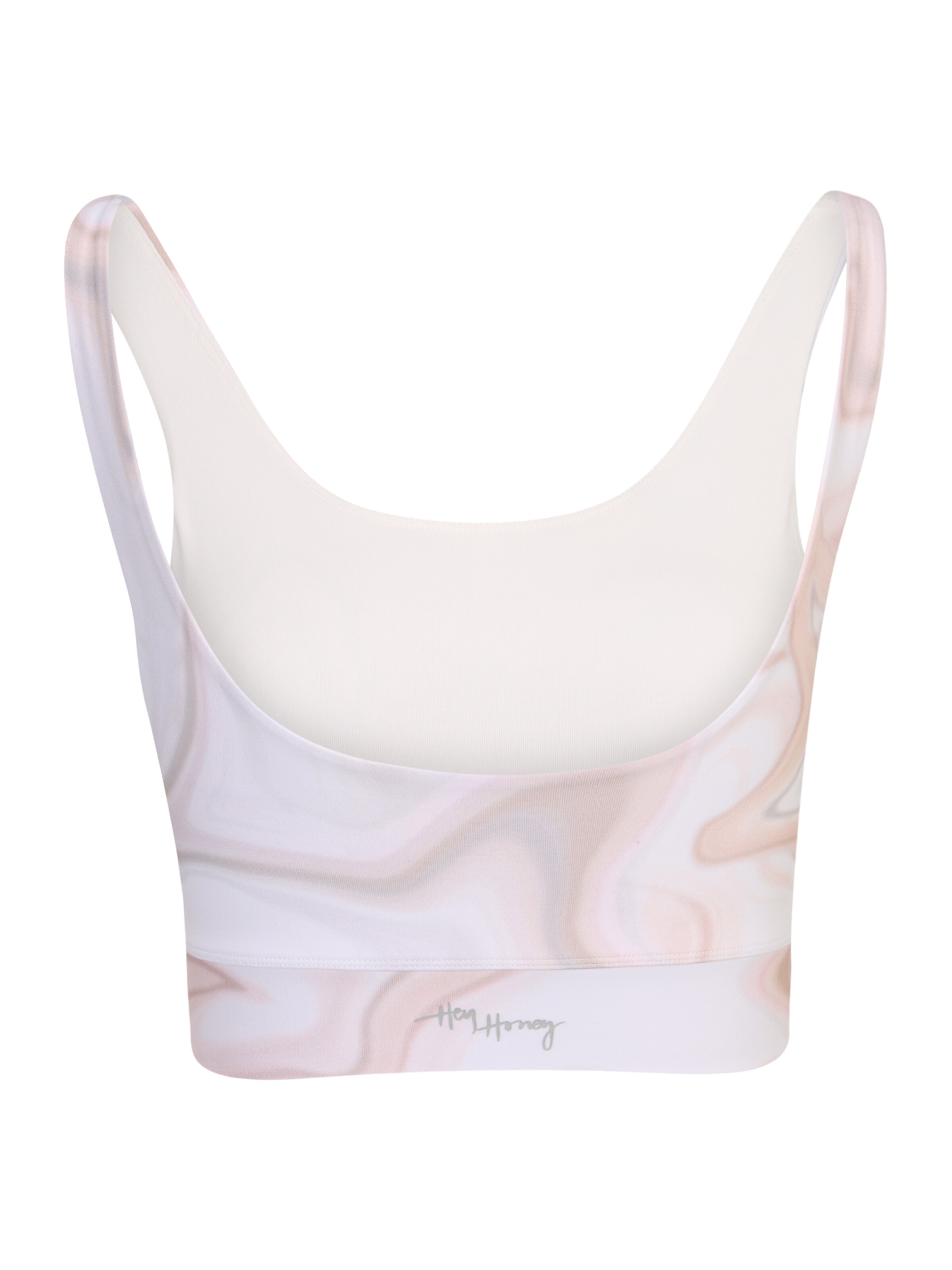 Hey Honey Бюстье Спортивный бюстгальтер в Серый