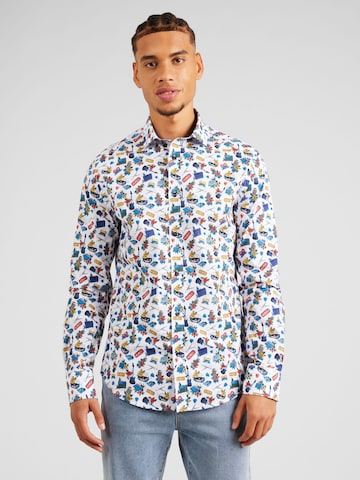 A Fish named Fred Regular fit Button Up Shirt in Mixed colors: front