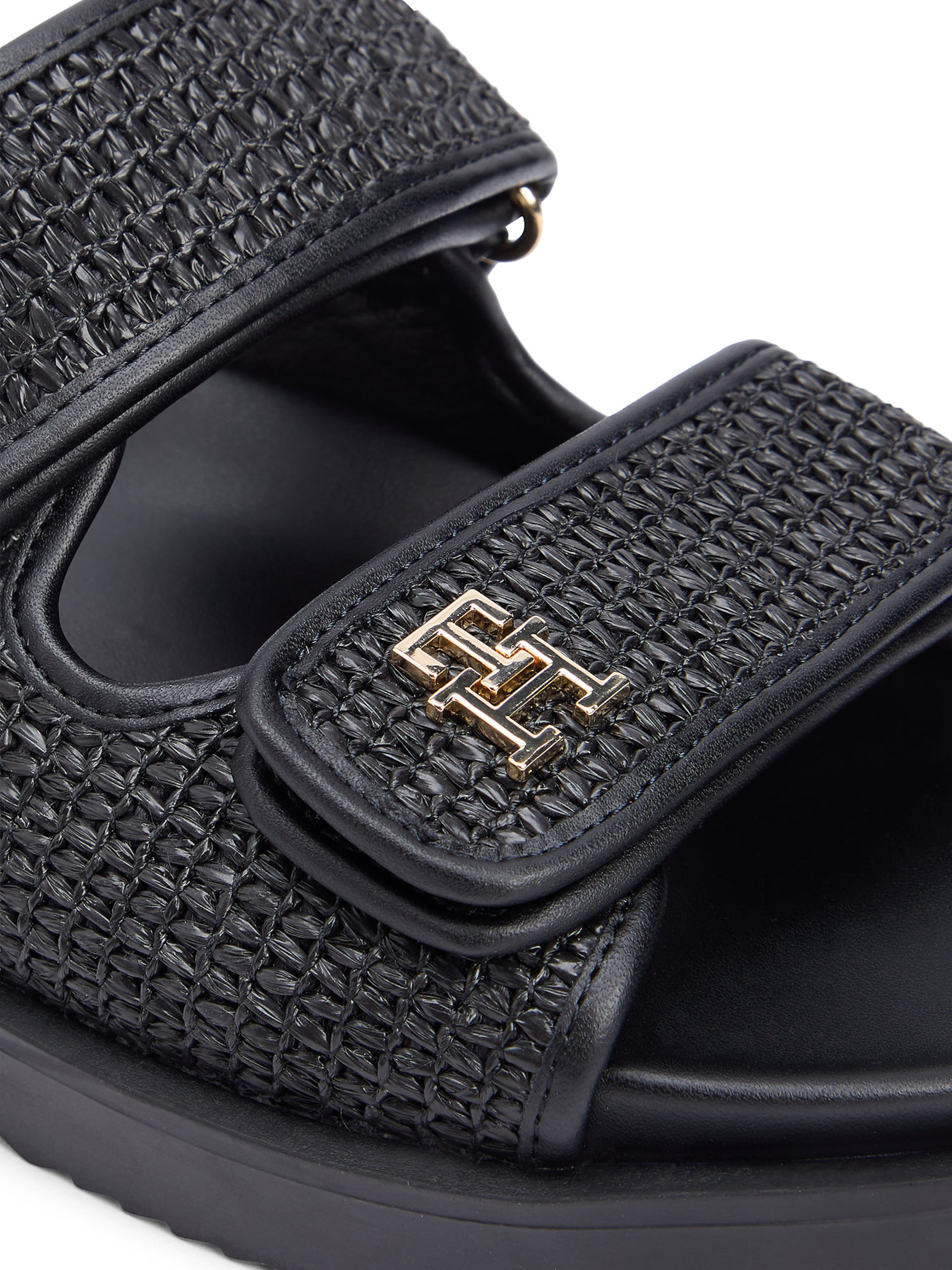 Sandales TOMMY HILFIGER en noir