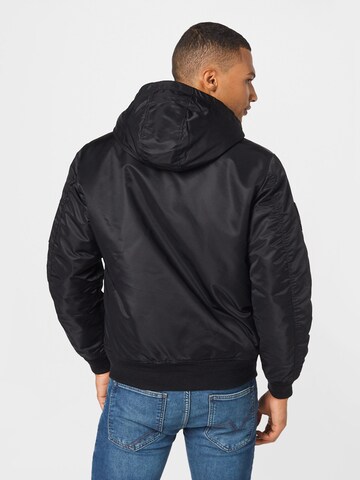 Veste mi-saison Superdry en noir