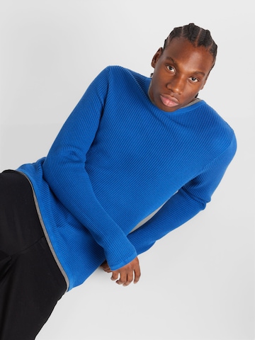 QS Pullover in Blau