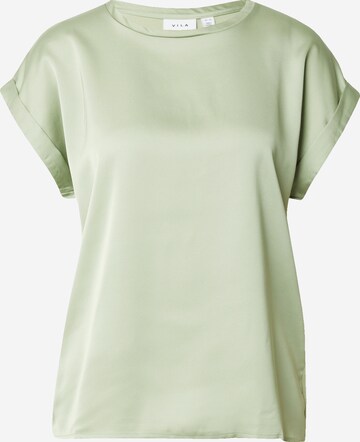 T-shirt 'Ellette' VILA en vert : devant