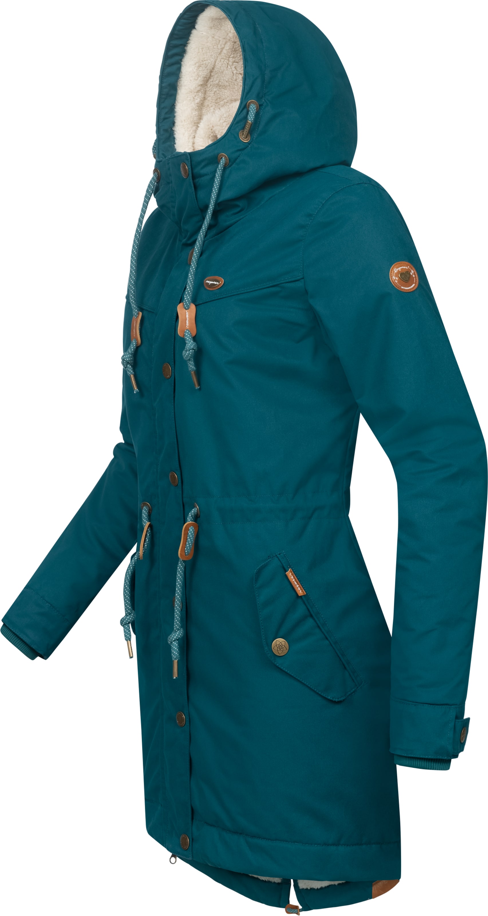 Ragwear Winter parka 'Canny' in Green