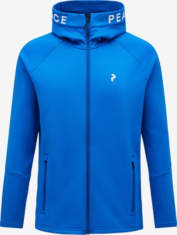 PEAK PERFORMANCE Outdoorjas in Blauw: voorkant