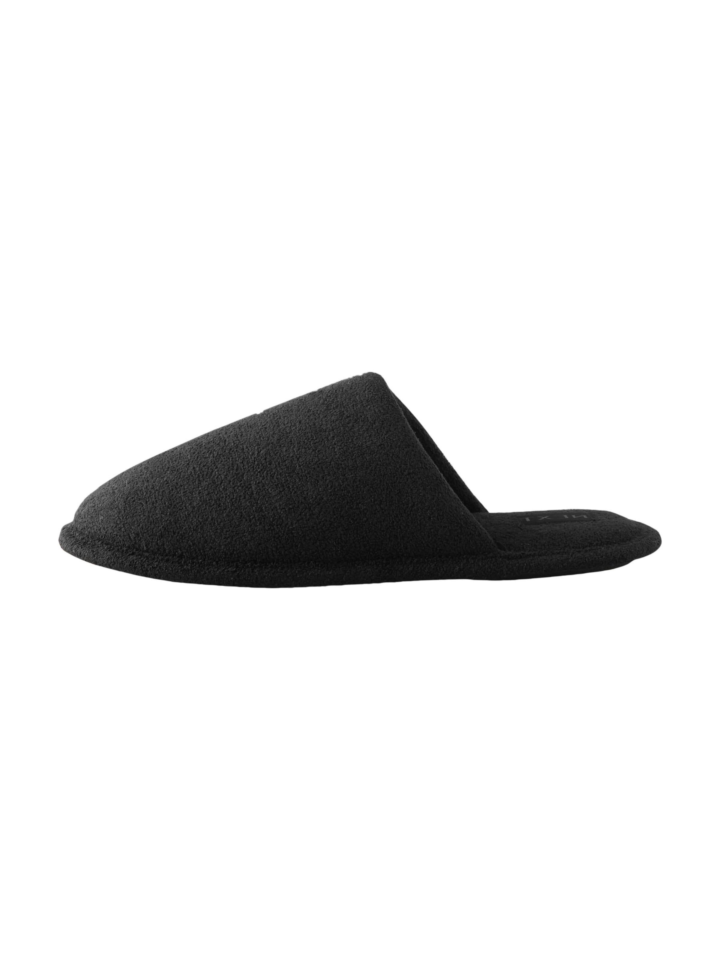 Pantoufle Next en noir : devant