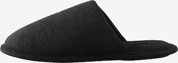 Pantoufle Next en noir : devant