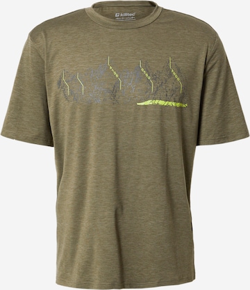 KILLTEC Performance Shirt in Green: front