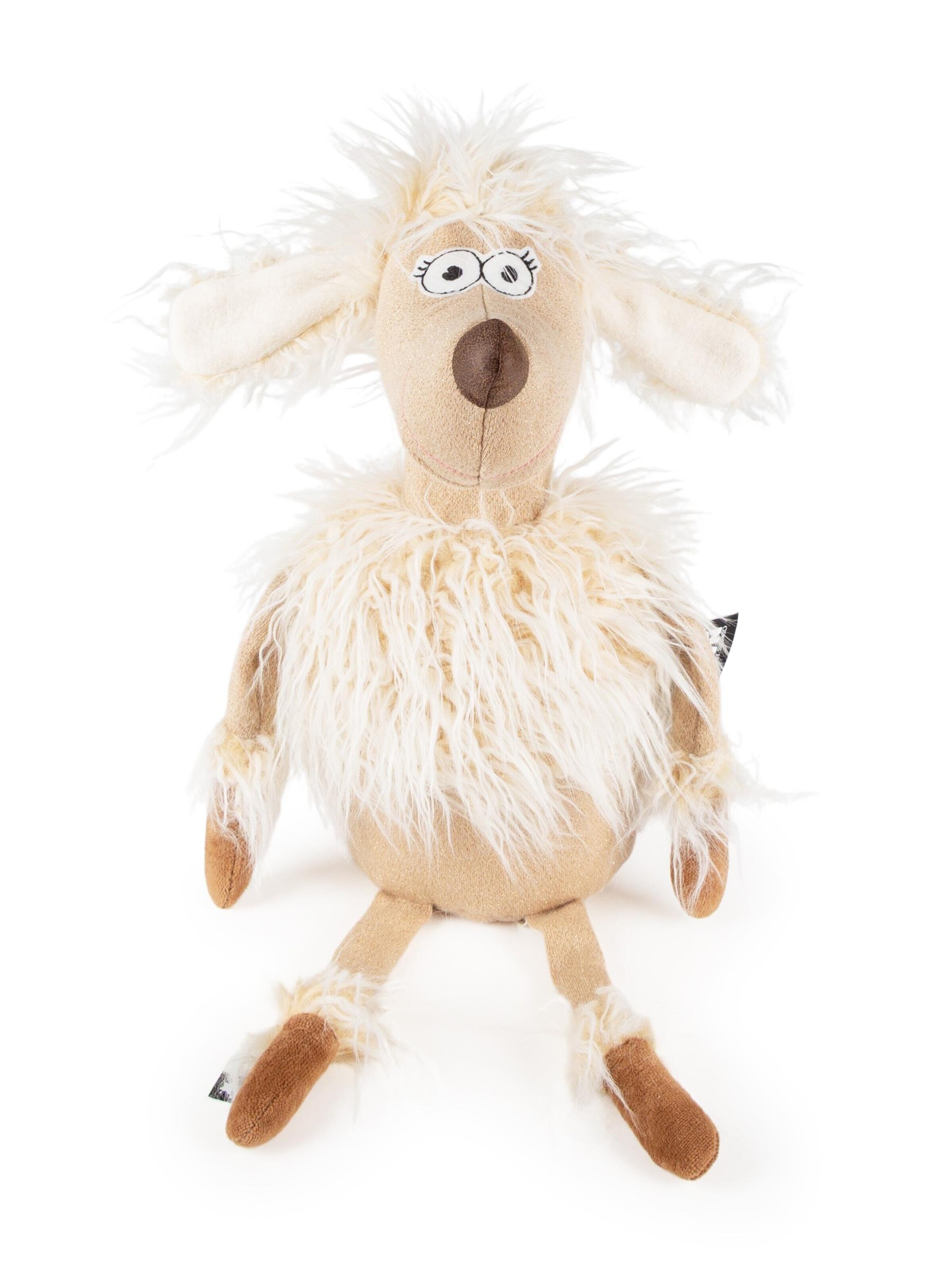 SIGIKID Kuscheltiere 'Plüschtier Pudelotte, BeastsTown'‌‌‌‌‌‌‌‌‌ in Beige: Vorderseite