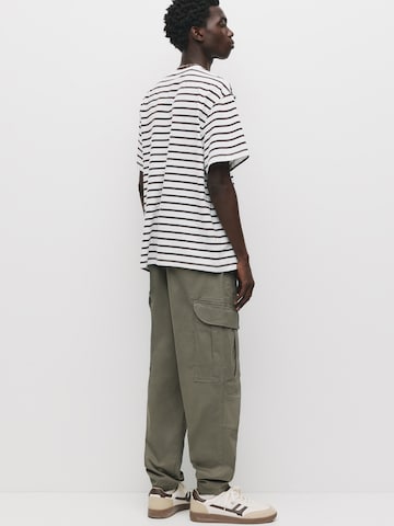 Pull&Bear Zúžený Kapsáče – zelená