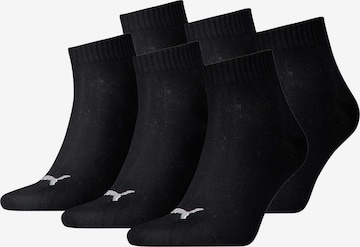 PUMA Sokken in Zwart: voorkant