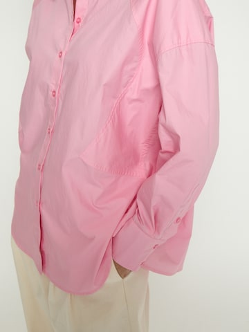 minus Oversized shirt 'Jessa' in Roze