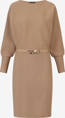 APART Strickkleid in Braun: Vorderseite